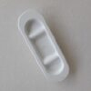 Poignée cuvette (pour fenêtres coulissantes à levage)