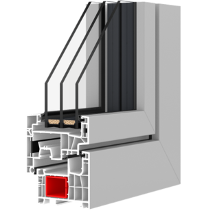 Ideal Neo MD-FS – ALUPLAST - PVC - 76mm